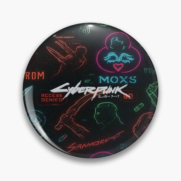 Item preview, Glitch Tessellation: Cyberpunk 2077 Neon  designed and sold by GALLERYCREATOR.