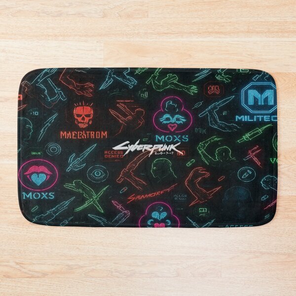 Item preview, Glitch Tessellation: Cyberpunk 2077 Neon  designed and sold by GALLERYCREATOR.