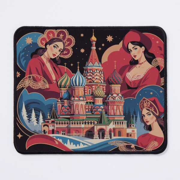 Item preview, "Seductive Russia: Mystical Beauty Meets Tempting Allure" designed and sold by Fruzbt.