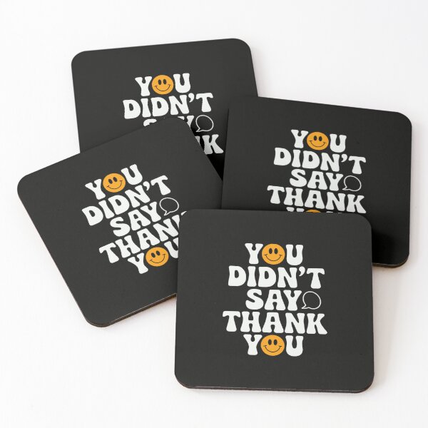 Item preview, You Didn't Say Thank You – The stylish reminder designed and sold by FrenchTouch77.