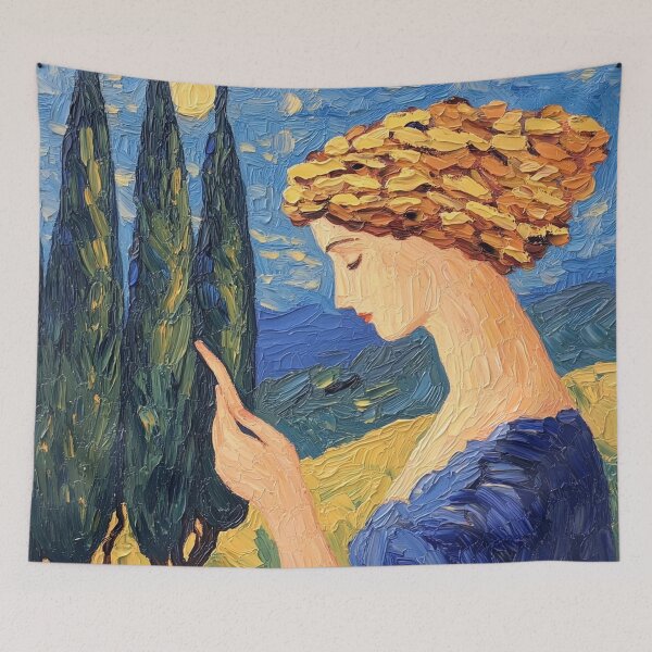 Item preview, Hera | Post-impressionist painting style designed and sold by ComicsFactory.