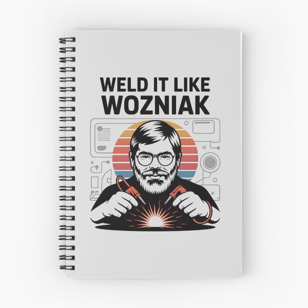 Item preview, Weld It Like Wozniak – Tech Meets Torch designed and sold by Jollys-ArtShop.
