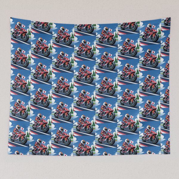 Item preview, Japan Tribute Motorcycle Japanese Cartoon Mini Moto Rider designed and sold by Moto Graphix.