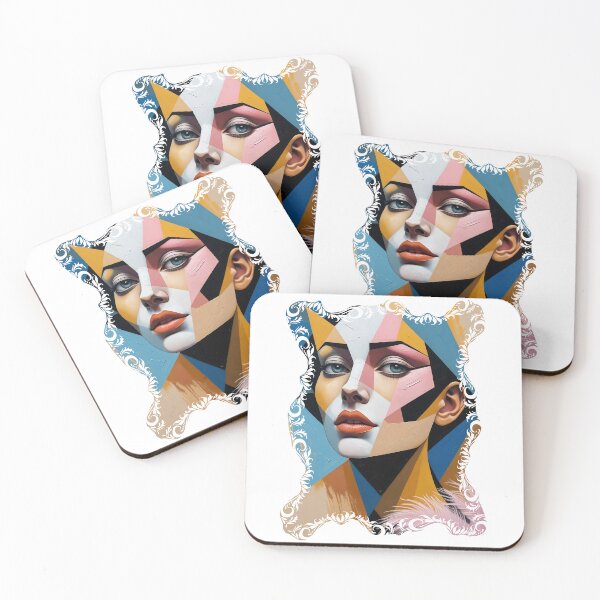 Item preview, Framed Abstract Woman face designed and sold by Dyke Art.
