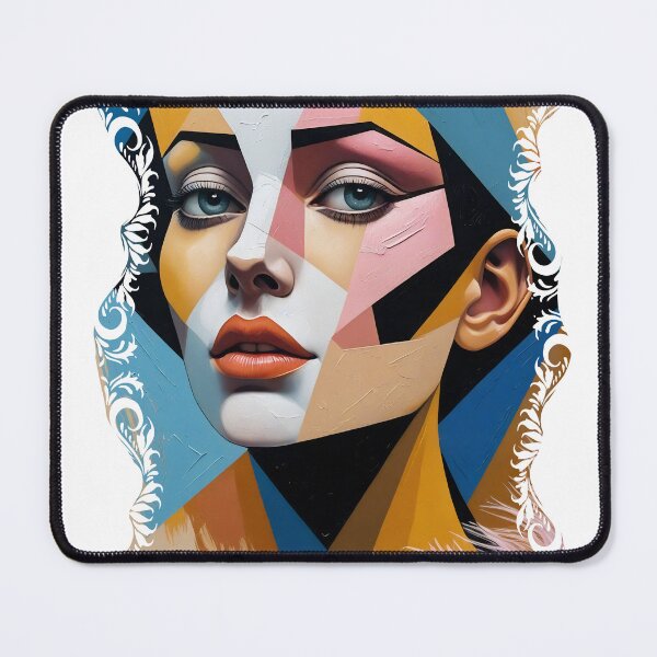Item preview, Framed Abstract Woman face designed and sold by Dyke Art.