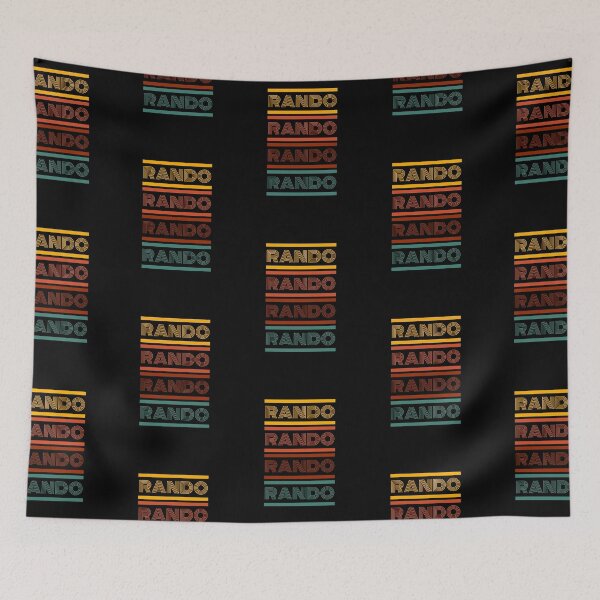 Item preview, Rando - Random on Repeat designed and sold by FlipStitch Tees.