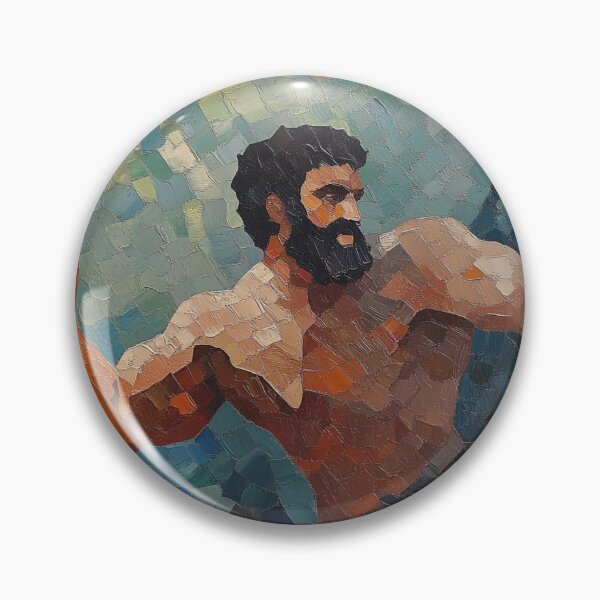 Item preview, Heracles | Post-impressionist painting style designed and sold by ComicsFactory.