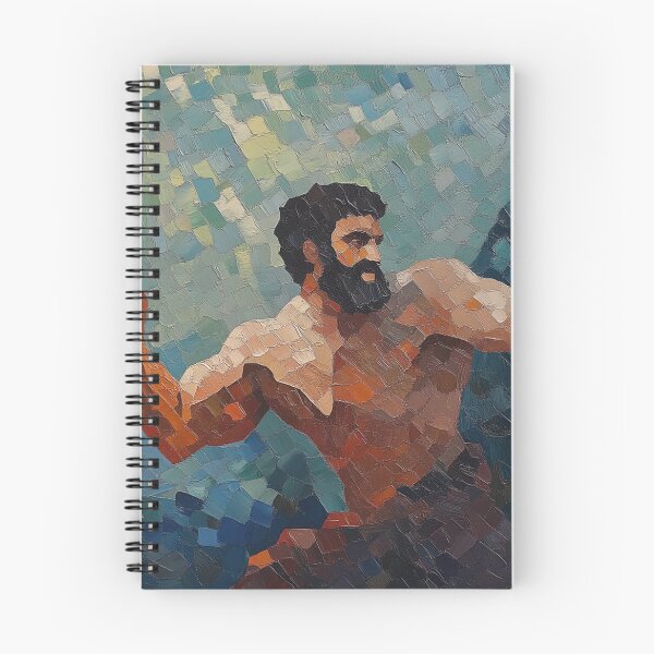 Item preview, Heracles | Post-impressionist painting style designed and sold by ComicsFactory.