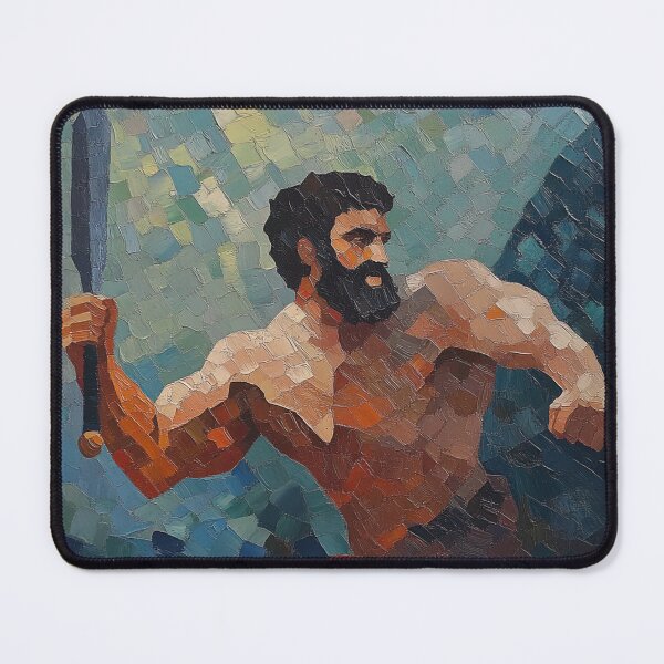 Item preview, Heracles | Post-impressionist painting style designed and sold by ComicsFactory.