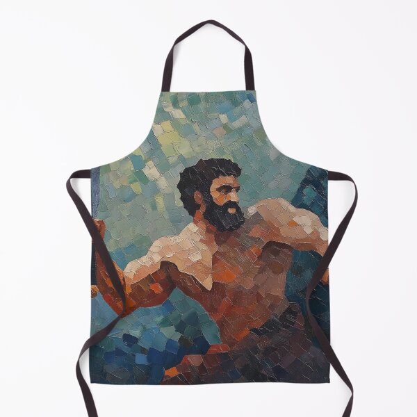 Item preview, Heracles | Post-impressionist painting style designed and sold by ComicsFactory.