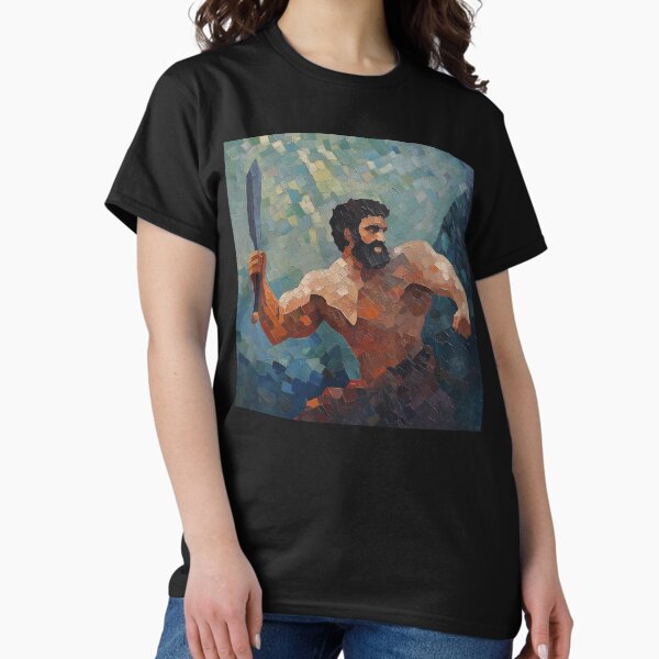 Item preview, Heracles | Post-impressionist painting style designed and sold by ComicsFactory.