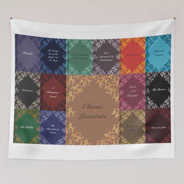 Item preview, Classic books designed and sold by QuillAndBrush.