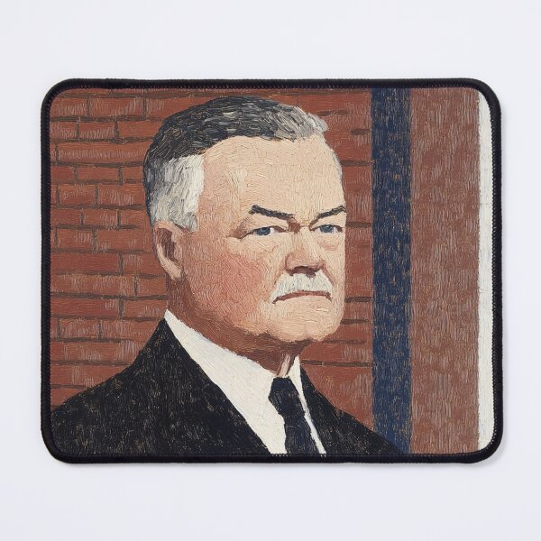 Item preview, Herbert Hoover | Post-impressionist painting style designed and sold by ComicsFactory.