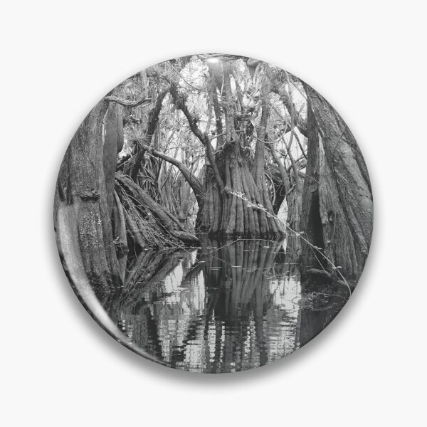 Item preview, Mexico Stunning Nature - Flooded Forest in Black and White designed and sold by CarolinaReina.