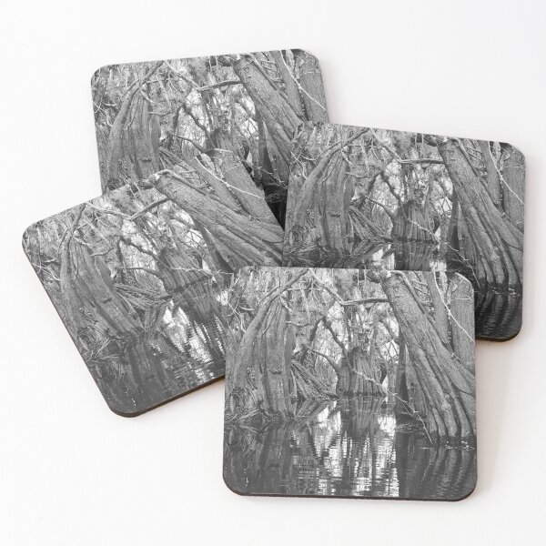 Item preview, Mexico Stunning Nature - Flooded Forest in Black and White designed and sold by CarolinaReina.