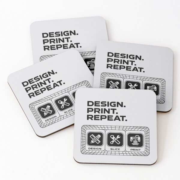 Item preview, Design. Print. Repeat. – Maker Workflow designed and sold by Jollys-ArtShop.