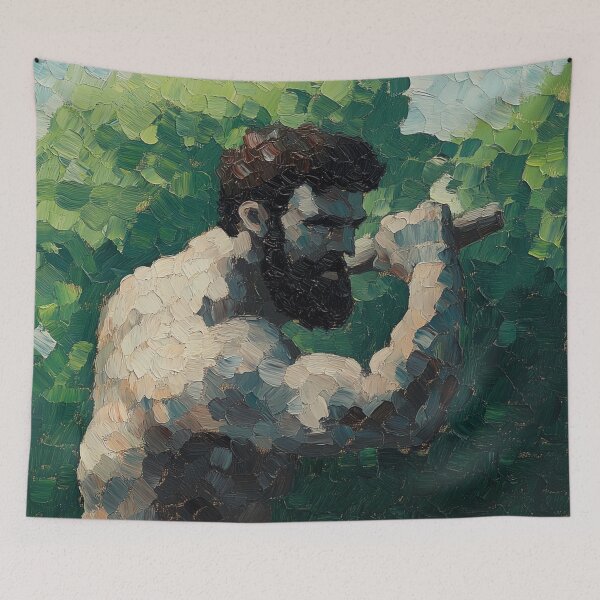 Item preview, Hercules | Post-impressionist painting style designed and sold by ComicsFactory.