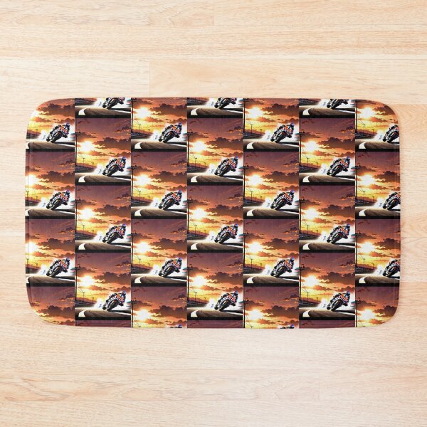 Item preview, Motorcycle Racing Desert Raceway During The California Sunset designed and sold by Moto Graphix.