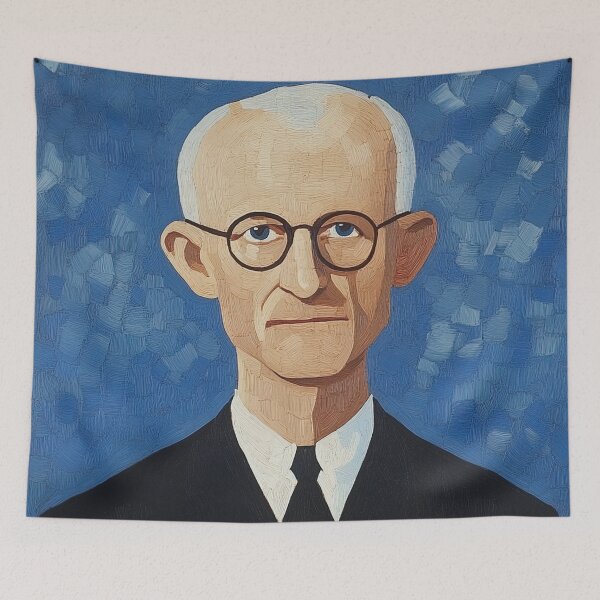 Item preview, Herman Hesse | Post-impressionist painting style designed and sold by ComicsFactory.