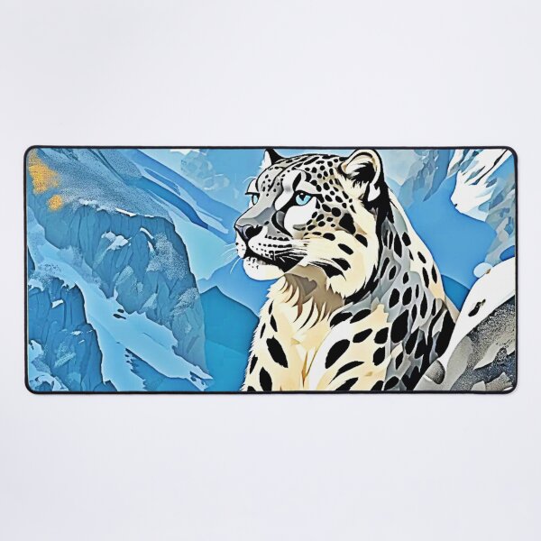Item preview, Wild Snow Leopard Design designed and sold by Health And Fitness Posts e-Store.