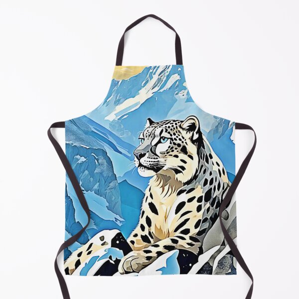 Item preview, Wild Snow Leopard Design designed and sold by Health And Fitness Posts e-Store.