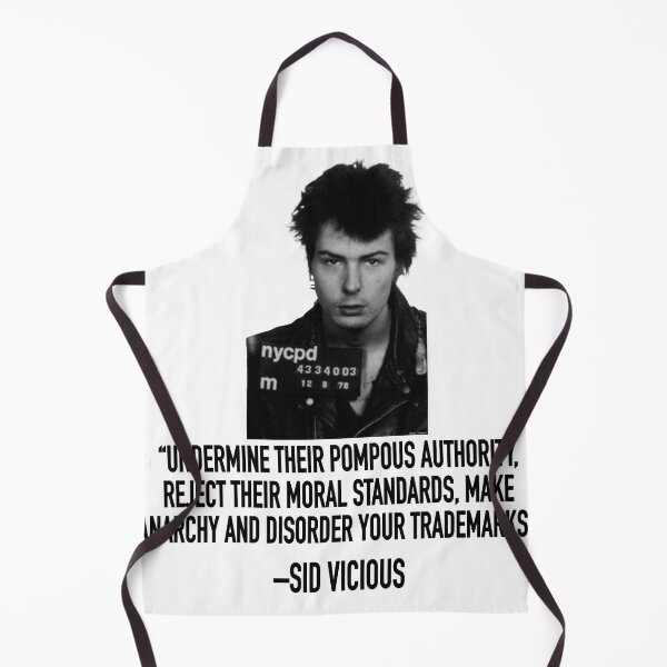 Item preview, SID VICIOUS with quote designed and sold by AltPunkDesigns.