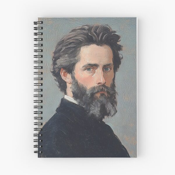 Item preview, Herman Melville | Post-impressionist painting style designed and sold by ComicsFactory.