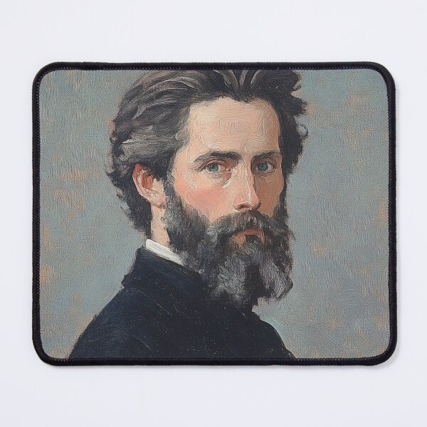 Item preview, Herman Melville | Post-impressionist painting style designed and sold by ComicsFactory.