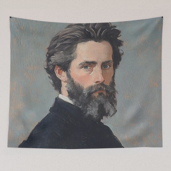 Item preview, Herman Melville | Post-impressionist painting style designed and sold by ComicsFactory.