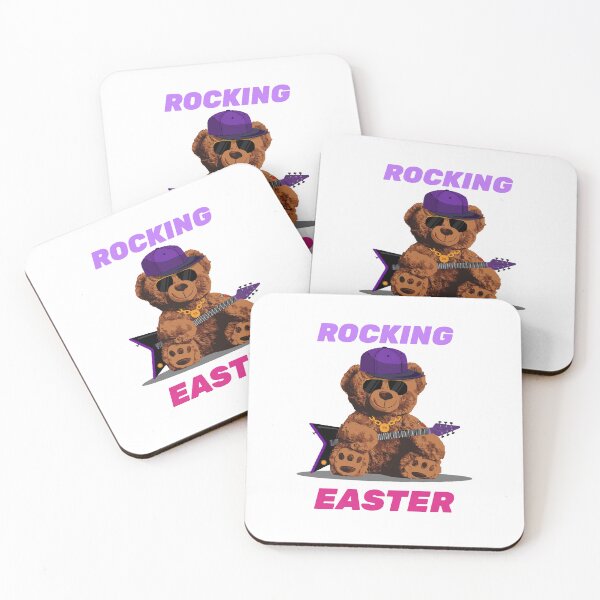 Item preview, HAPPY EASTER ROCK AND ROLL PURPLE GUITAR  designed and sold by Shelbineshop.