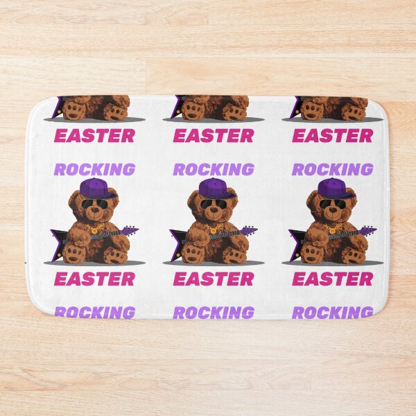 Item preview, HAPPY EASTER ROCK AND ROLL PURPLE GUITAR  designed and sold by Shelbineshop.