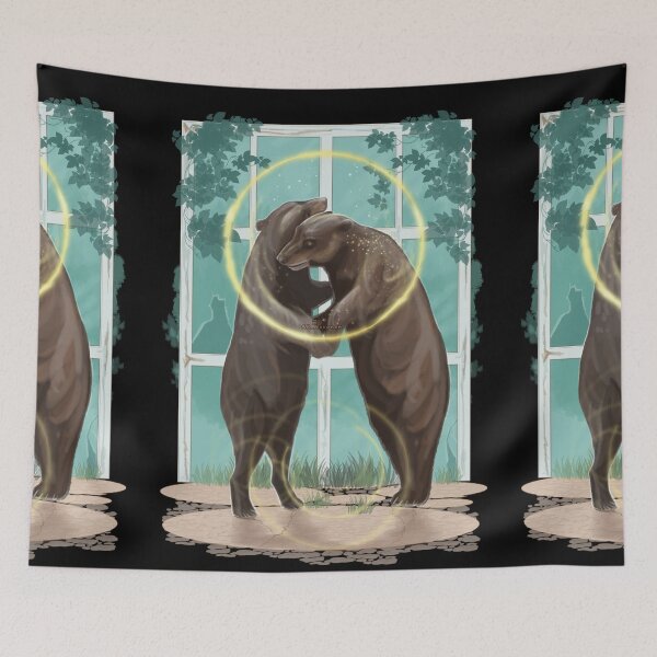 Item preview, Reclaim Bear Dance, Painting designed and sold by AK-Hevonen.