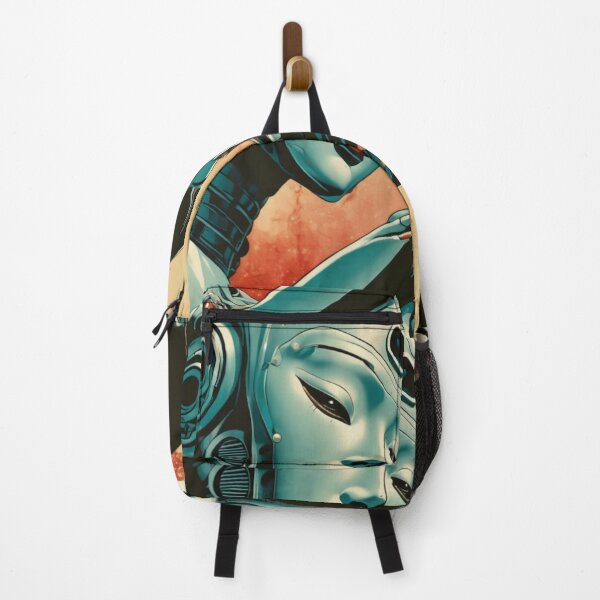 Item preview, Robot Love Retro Mid-century Imitation Japanese Erotic Art | #214 designed and sold by NickWhittleArt.