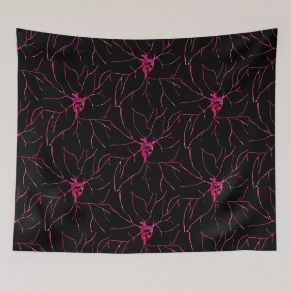 Item preview, Pink Pulse - Human heart in a network of veins designed and sold by Vision Illustrated.