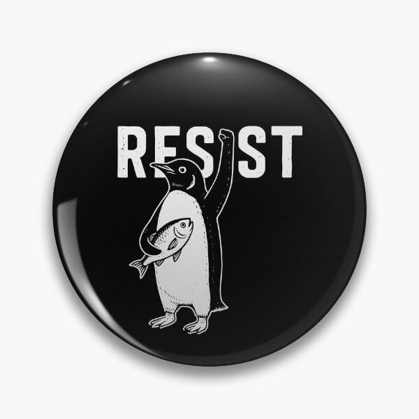 Item preview, Resist Penguin designed and sold by varioarts.
