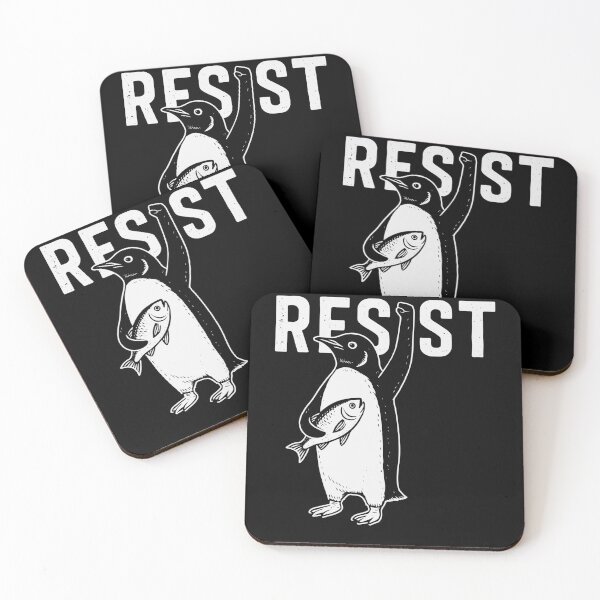 Item preview, Resist Penguin designed and sold by varioarts.