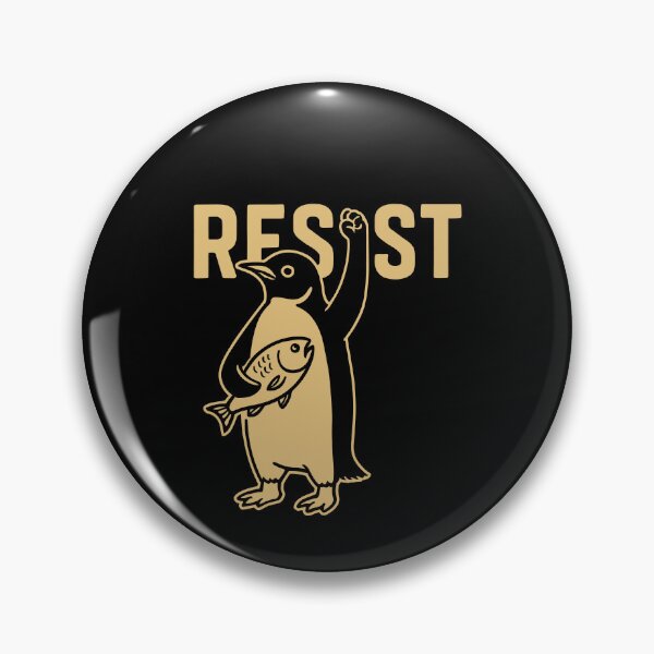 Item preview, Resist Penguin designed and sold by varioarts.