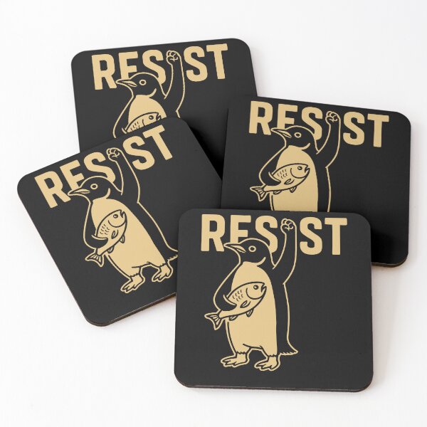 Item preview, Resist Penguin designed and sold by varioarts.
