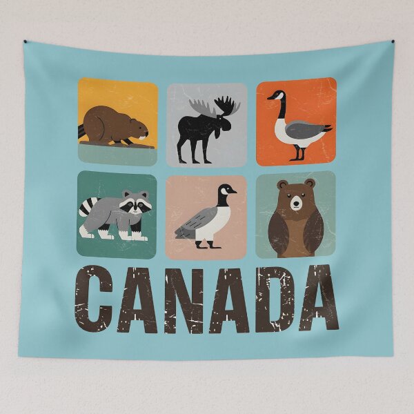 Item preview, Canada Animals  designed and sold by HowToCanadian.