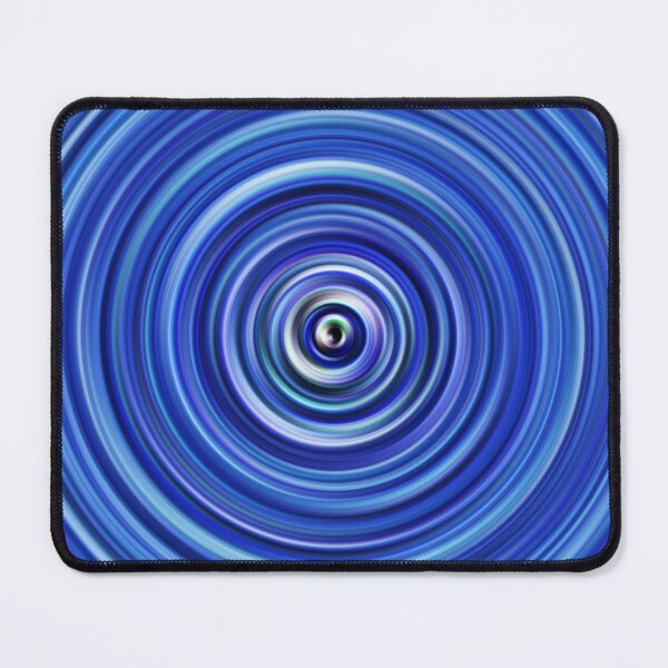 Item preview, Hypnotic Blue Swirl - Abstract Circular Design designed and sold by Patternair.