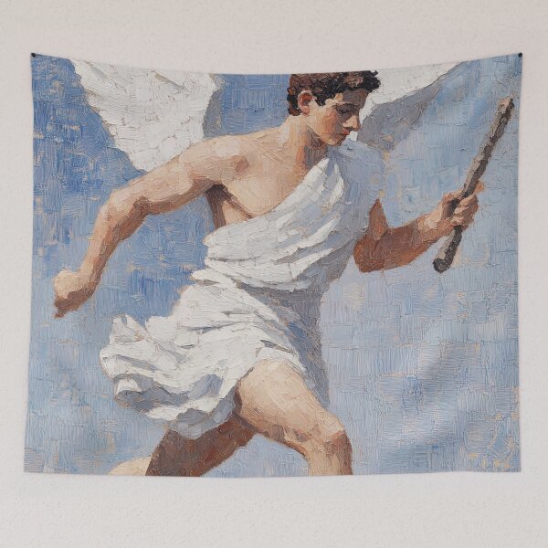 Item preview, Hermes | Post-impressionist painting style designed and sold by ComicsFactory.