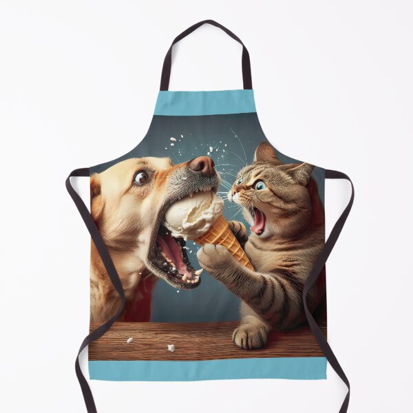 Item preview, How Pets Share Ice Cream designed and sold by CarolM.