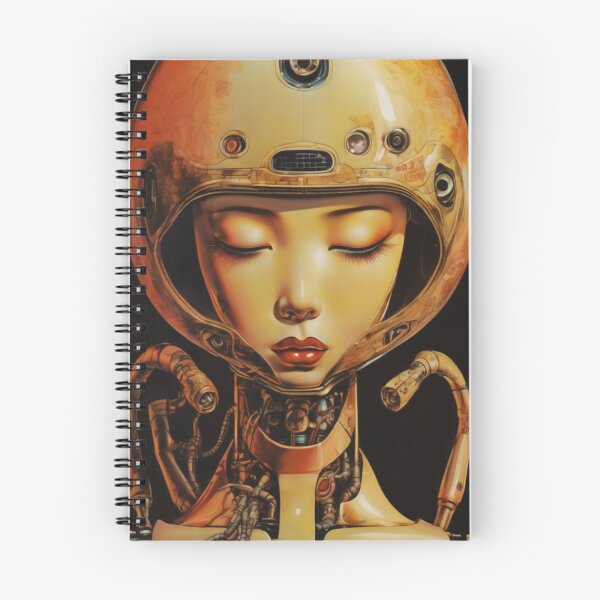 Item preview, Robot Shunga Hybrid Imitation Japanese Erotic Surrealism | #216 designed and sold by NickWhittleArt.