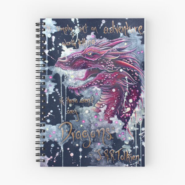 Artikelvorschau, Desolation: Eine Hommage an J.R.R. Tolkiens Smaug entworfen und verkauft von WaterHorse Artistry.