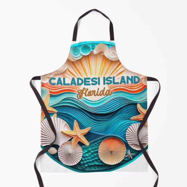 Item preview, Caladesi Island Florida Retro Vintage Sunset Artwork designed and sold by Mandeville Photography.