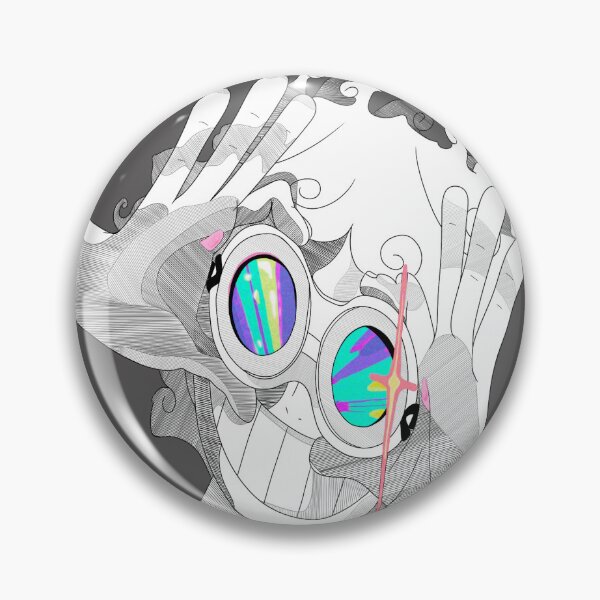 Item preview, Stylized Luffy Egg-Head Intro designed and sold by TehMexicanLime.