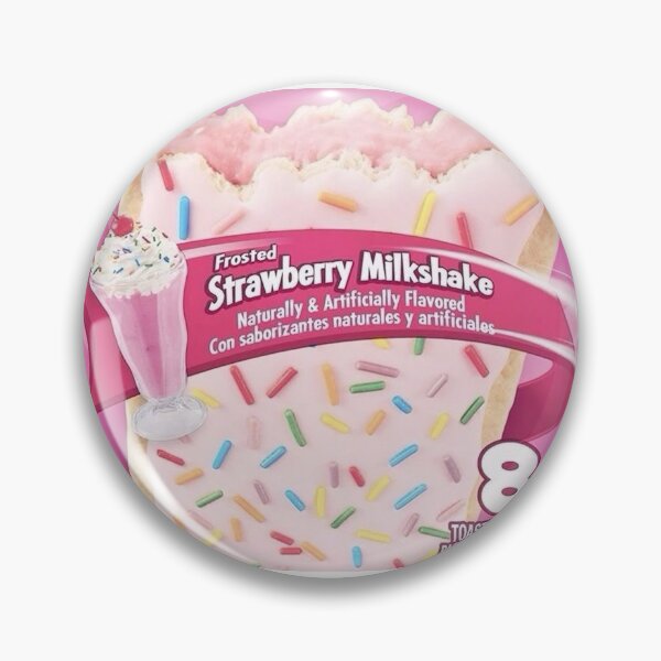 Item preview, Strawberry Milkshake Poptart Pin designed and sold by MangoParfait.