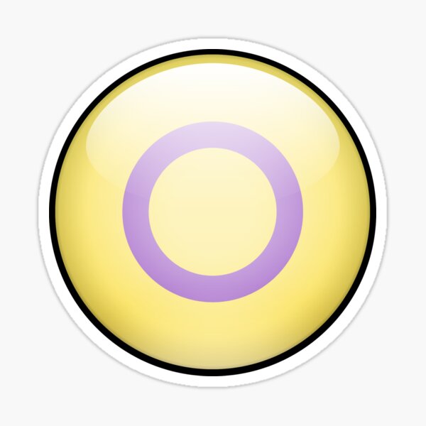 Intersex Skeuomorphic Blob Sticker