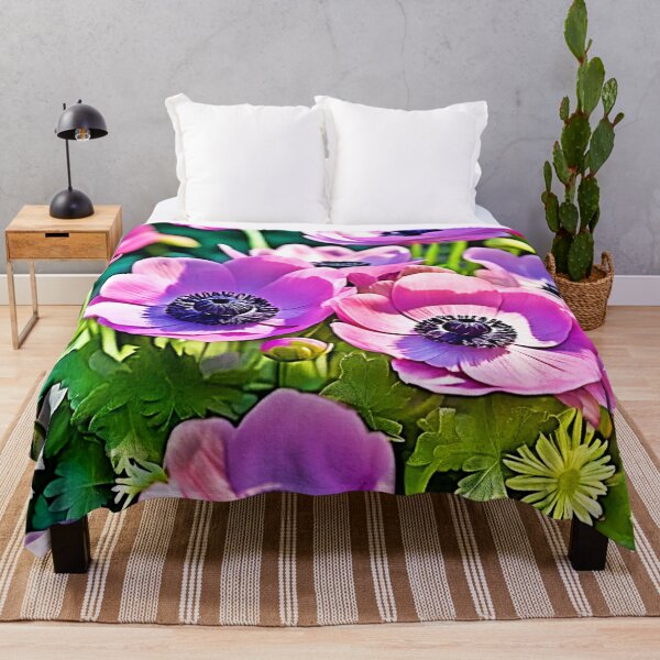 Item preview, Garden Anemone Mix Design designed and sold by Health And Fitness Posts e-Store.