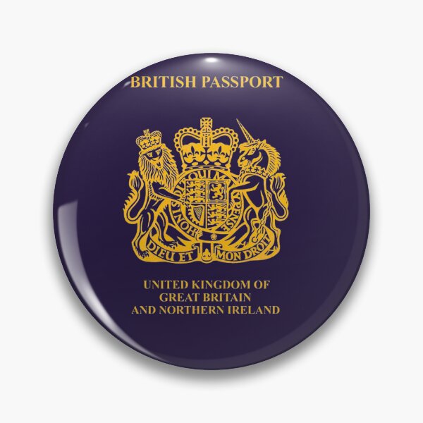 Item preview, British passport design  designed and sold by Relevant Merch.